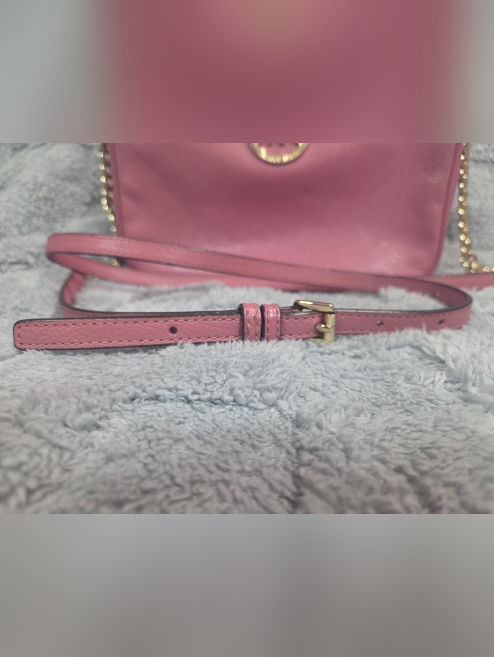 Michael Kors Fulton EW Crossbody Bag in Pink Tulip - Picture 3 of 16